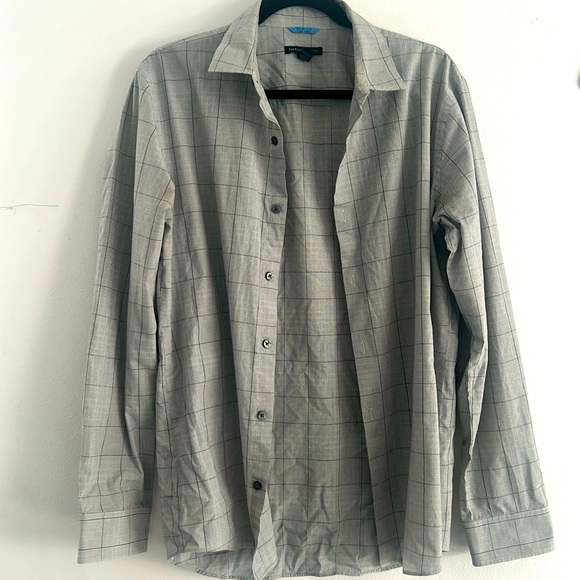 Grey slim fit dress shirt - Picture 1 of 1